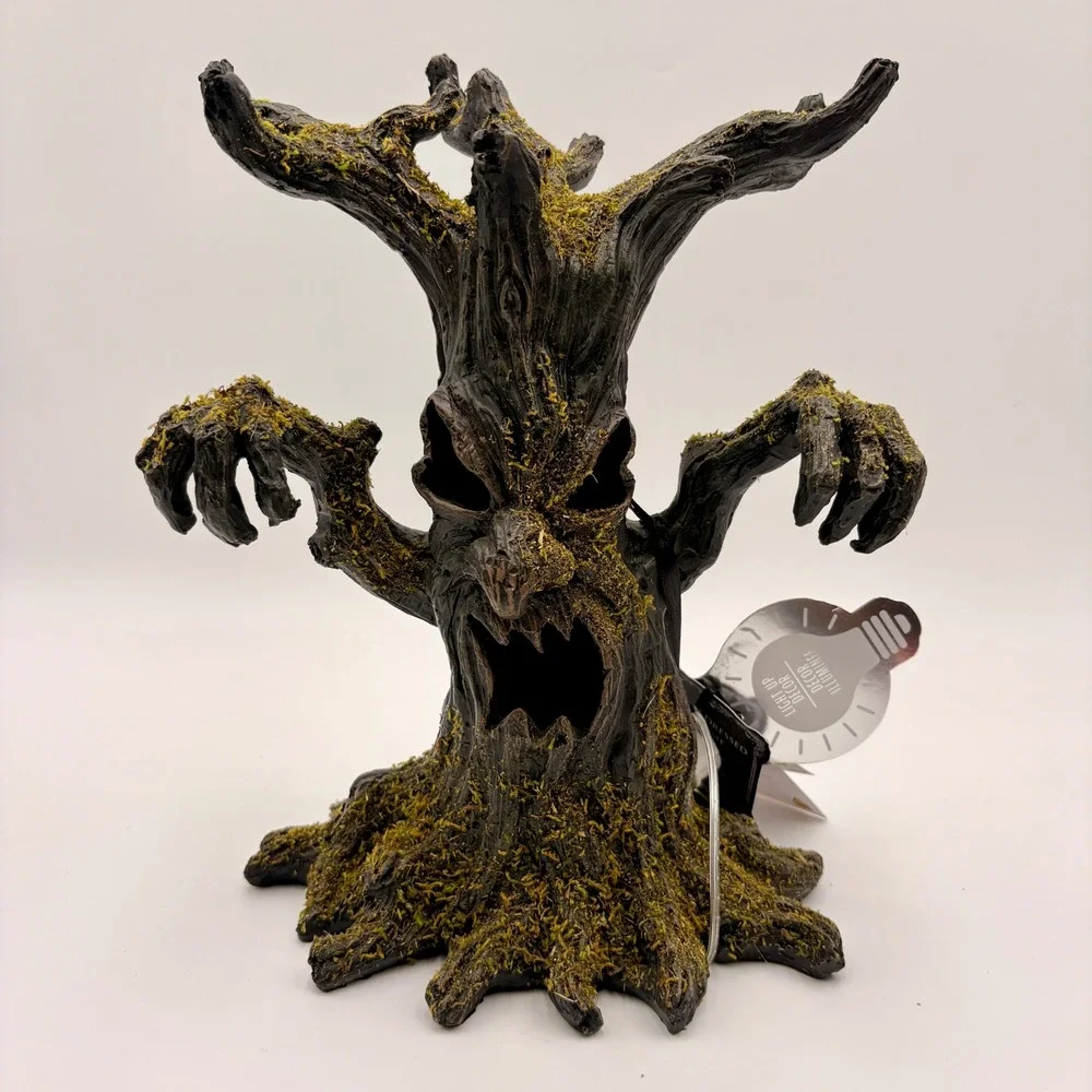 Well Dressed Home Spooky Haunted Tree LED Light Up Decor with Sound Halloween